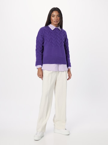 ARMEDANGELS Sweater 'Bruna' in Purple