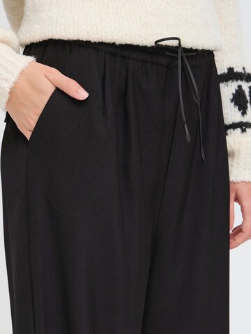 ICHI - regular Pantalón 'IHECALA' en negro
