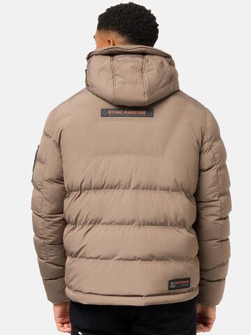 STONE HARBOUR Winter jacket 'Arvidoo' in Brown