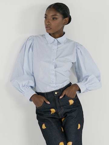 Pineapples Don't Have SleevesBluza 'Banana Split' - plava boja