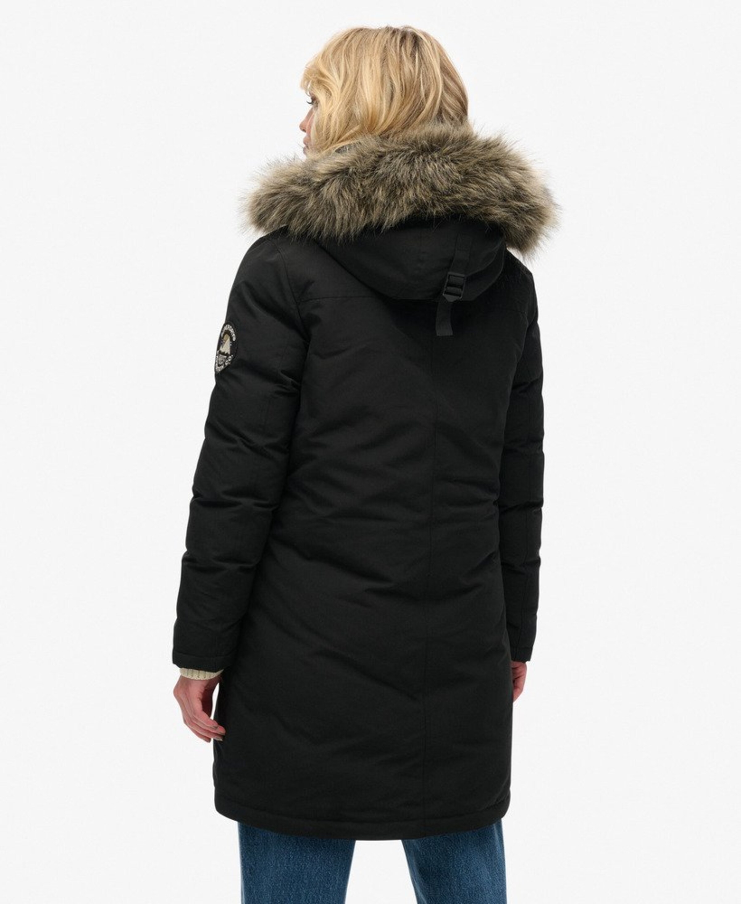 Superdry & Co Winterparka 'Everest' in Zwart