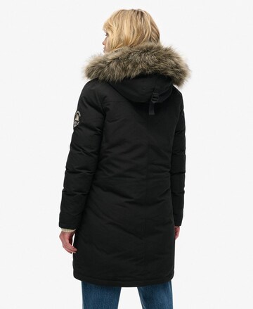 Parka d’hiver 'Everest' Superdry en noir