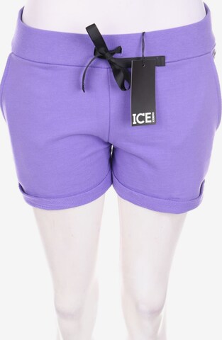 ICEBERG Shorts in S in Purple: front