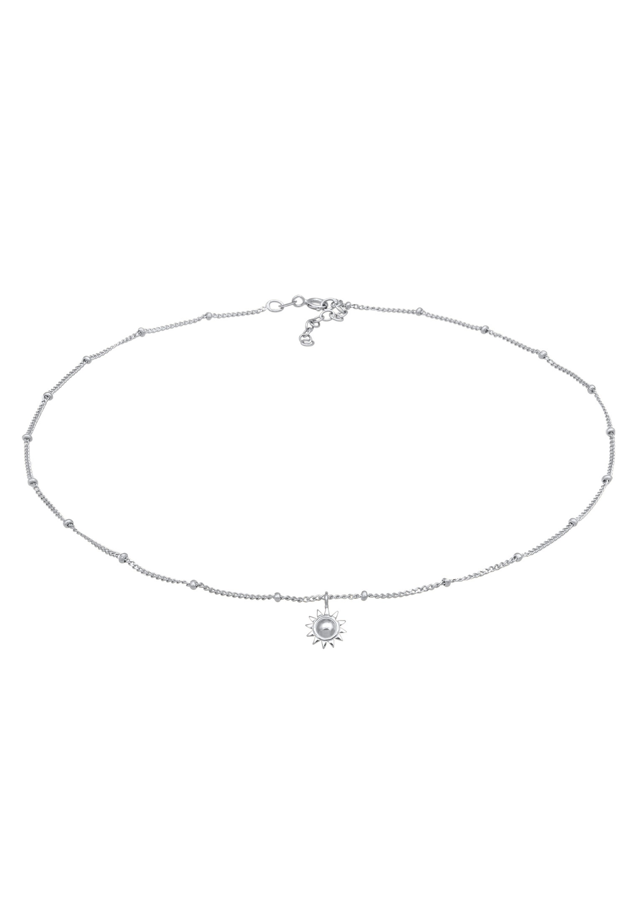 ELLI Ketting in Zilver: voorkant