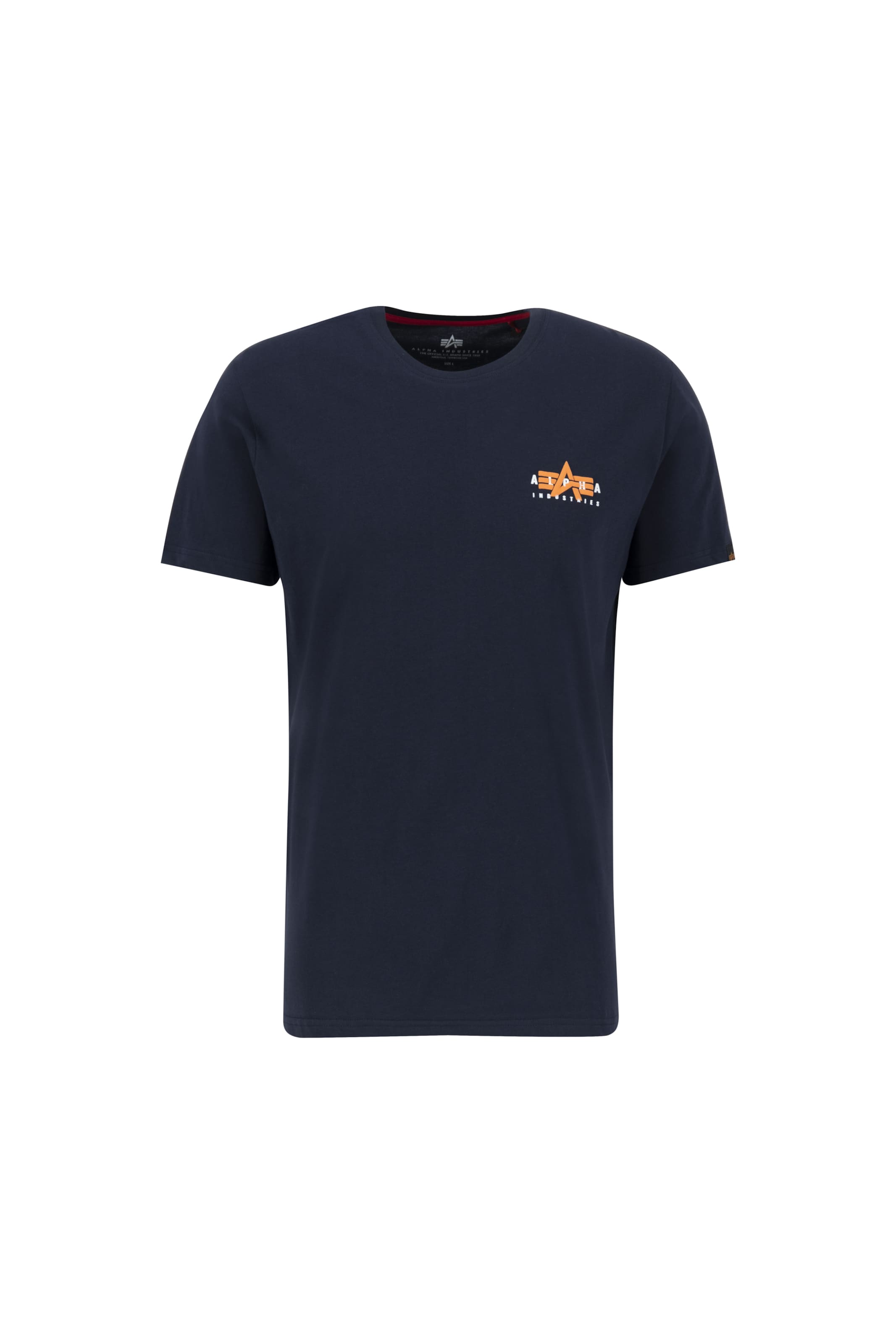 Maglietta di ALPHA INDUSTRIES in blu: frontale