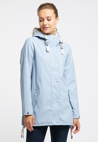 Schmuddelwedda Funktionsjacke  'Friesennerz' in Blau: Vorderseite