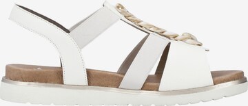 Rieker Strap Sandals 'V5055' in White