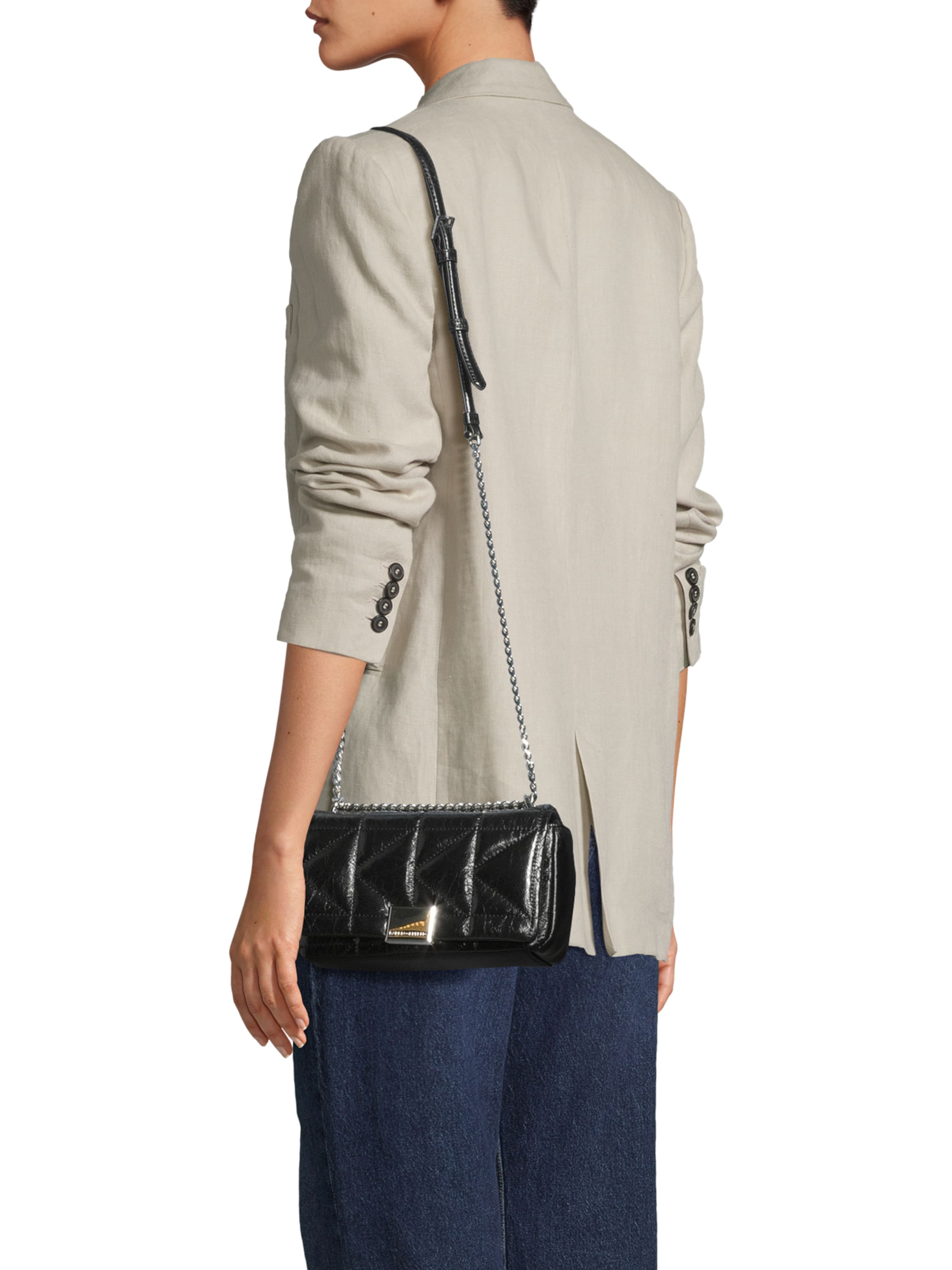 Karl Lagerfeld Umhängetasche in Schwarz