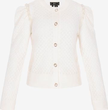 faina - Cárdigan en blanco: frente