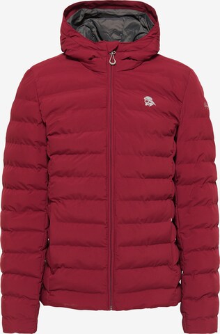 Schmuddelwedda Winter Jacket in Red: front