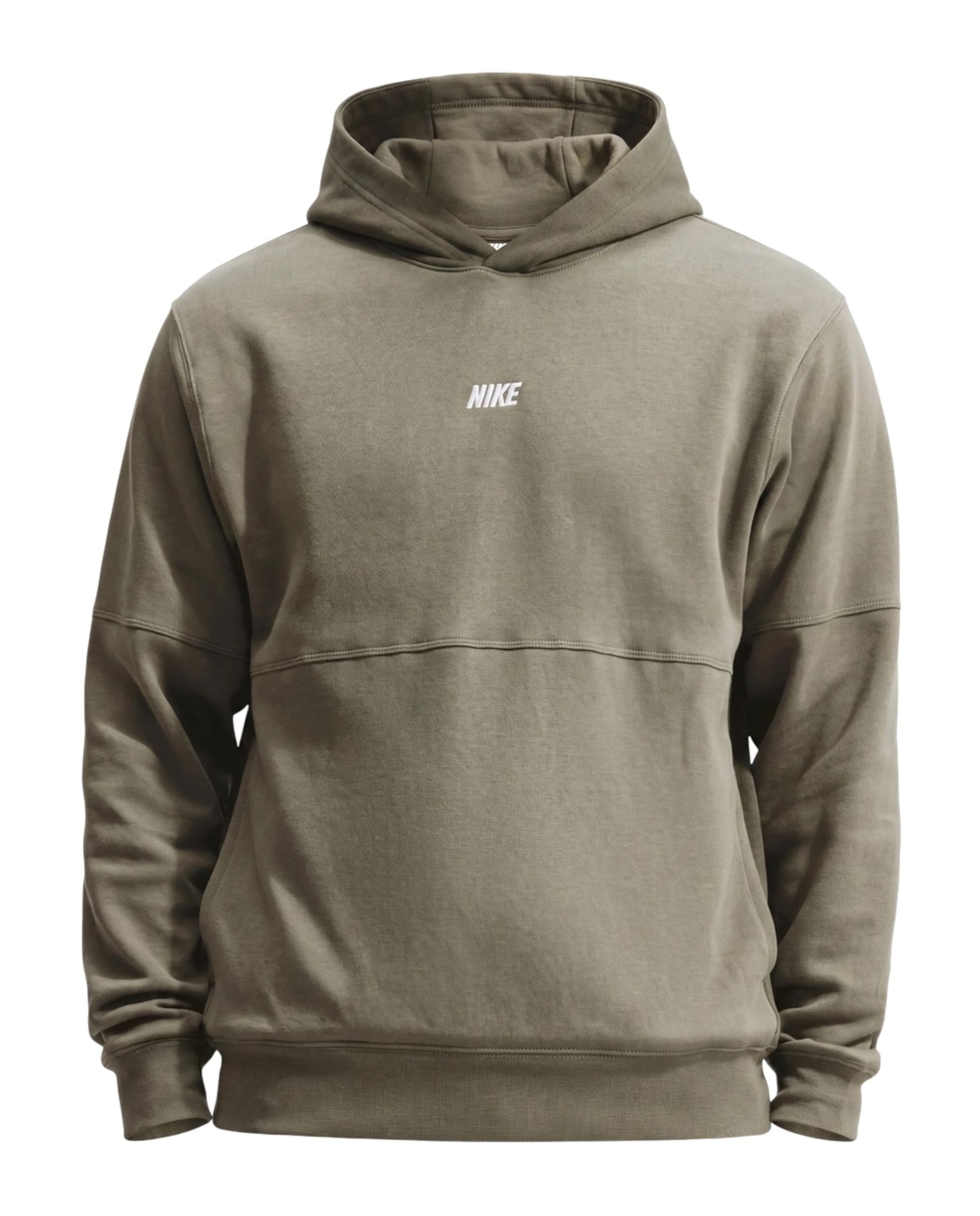 Nike Sportswear Свитшот 'Club' в размере XS в Хаки / Белый, Обзор товара
