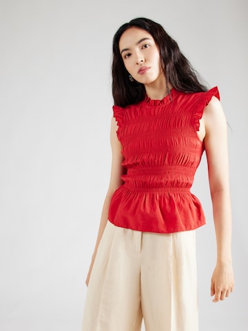 & Other Stories Bluse in Rot: Vorderseite