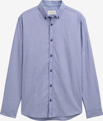 TOM TAILOR Средняя посадка Рубашка в Синий: спереди