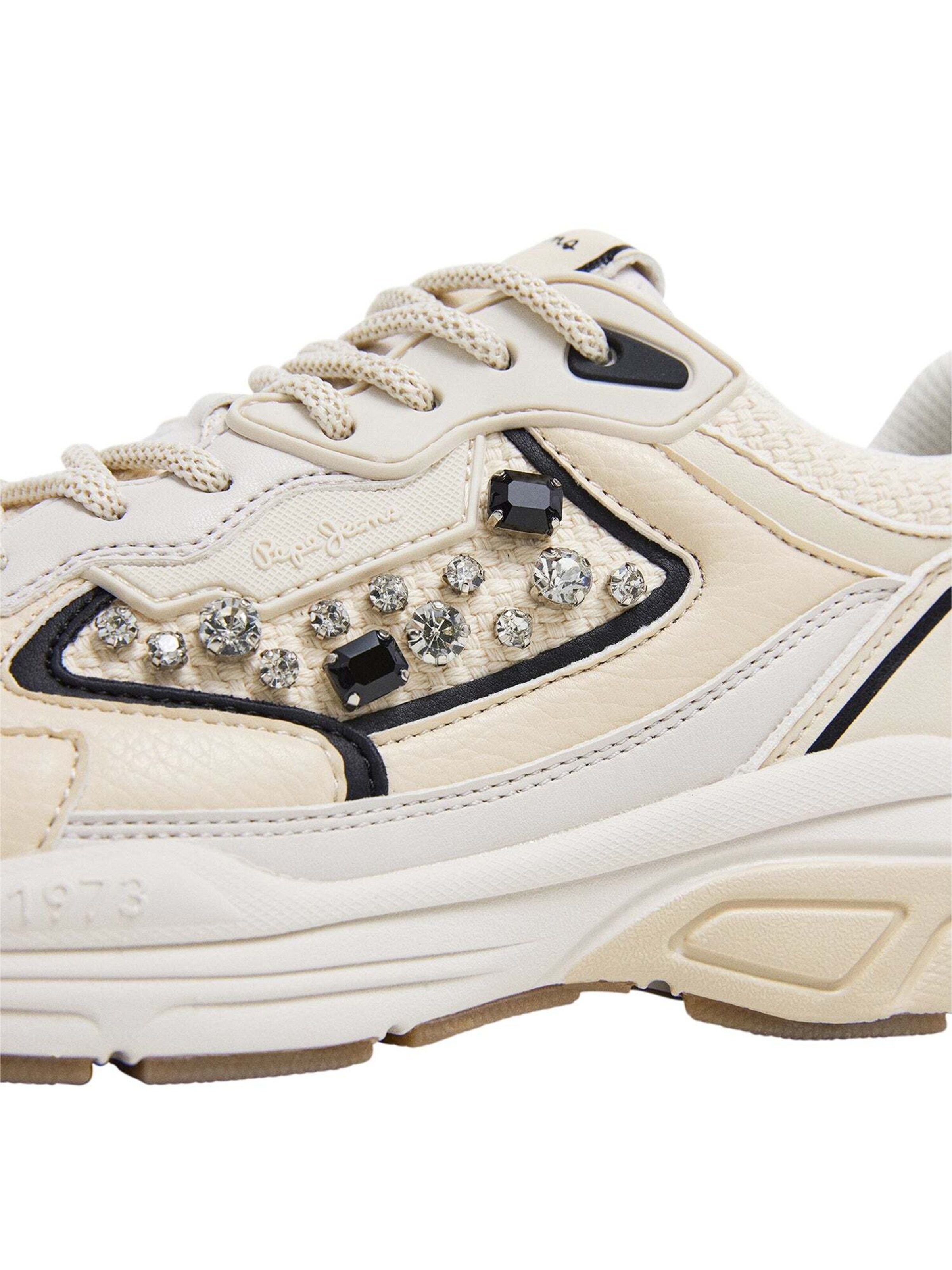 Sneaker bassa 'Dave' di Pepe Jeans in bianco