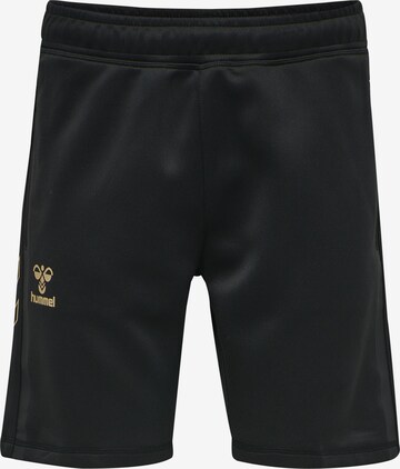 Hummel Regular Workout Pants 'CIMA' in Black: front