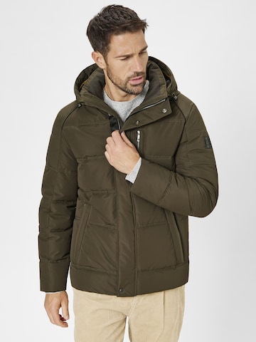 S4 Jackets Winter Jacket in Green: front