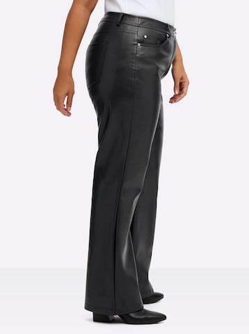 SHEEGO Bootcut Nadrág - fekete