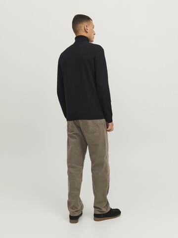 JACK & JONES Pullover 'JJEmil' i sort