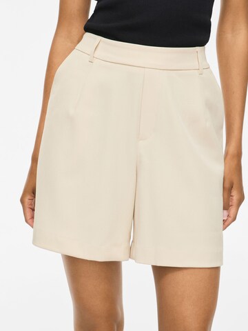 Loosefit Pantalon à pince 'VIVarone' VILA en beige