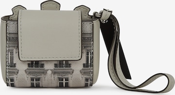 Karl Lagerfeld Avaimenperä 'Maison de Karl' värissä harmaa: etupuoli