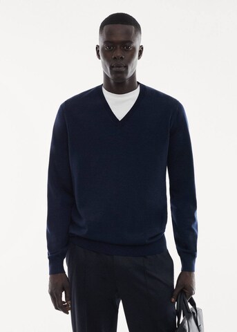 MANGO MAN Sweater in Blue: front