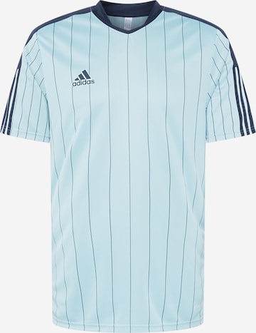 ADIDAS SPORTSWEAR - Camisola de futebol 'Tiro' em azul: frente