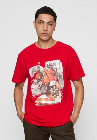Mister Tee Shirt in Rood: voorkant