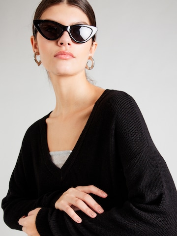 VERO MODA Sweter 'NEW LEXSUN' w kolorze czarny