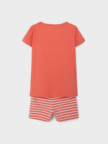 NAME IT - Pijama 'Annlisa' en naranja