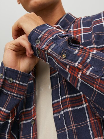 JACK & JONES - Ajuste regular Camisa 'WILLY' en azul