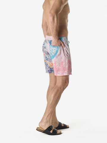 Shorts de bain KOROSHI en mélange de couleurs