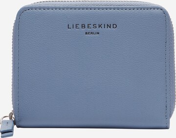 Liebeskind Berlin Wallet in Blue: front
