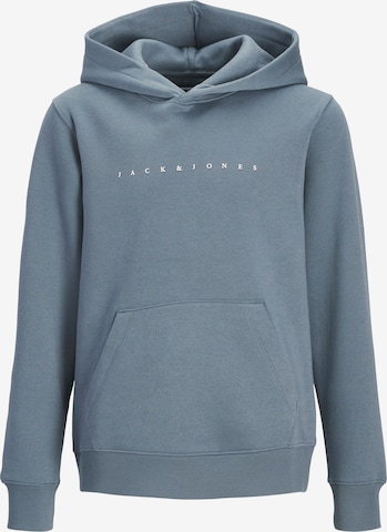 Sweat 'JJESTAR' Jack & Jones Junior en bleu : devant