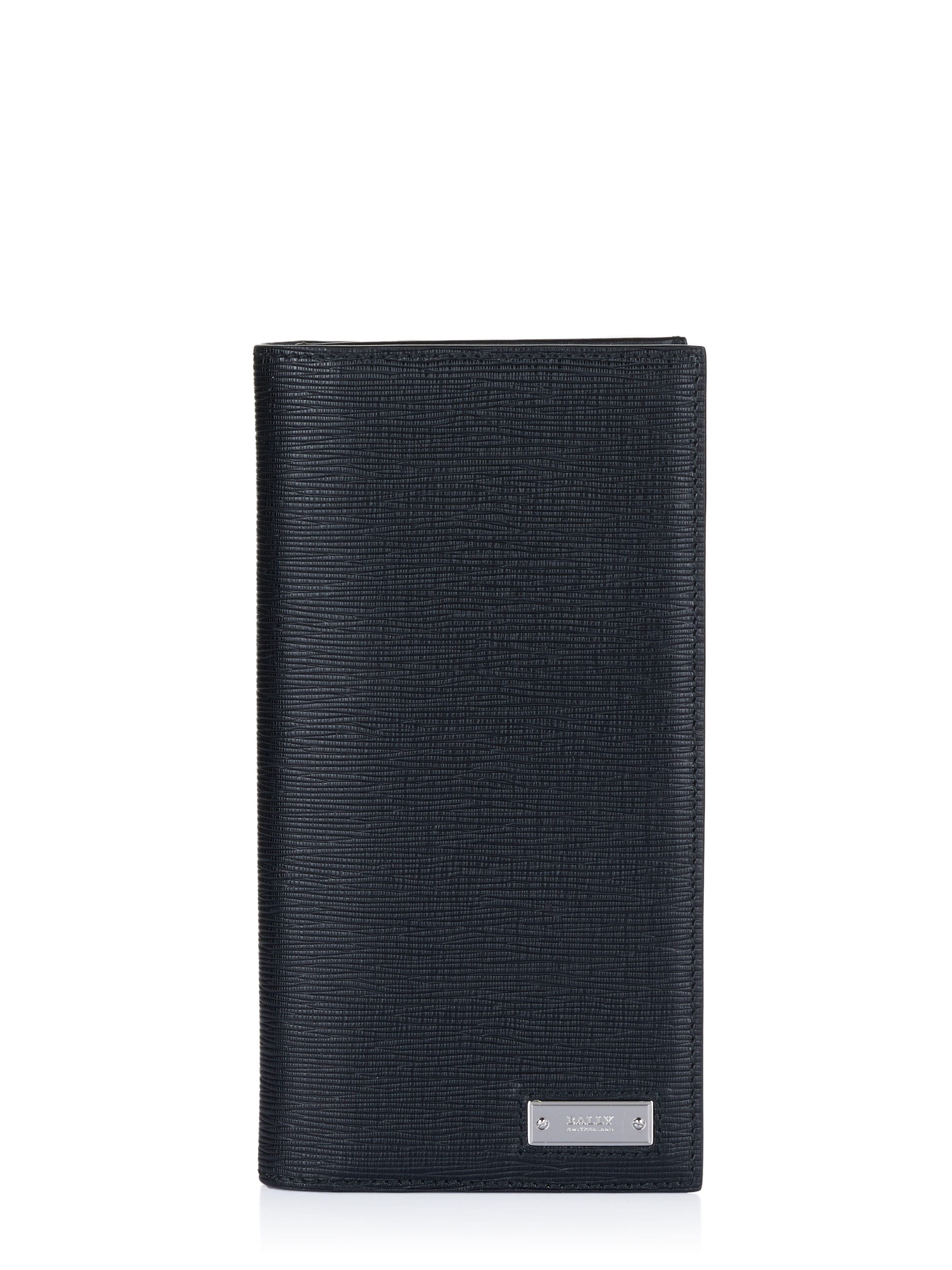 Bally Wallet in Black: front