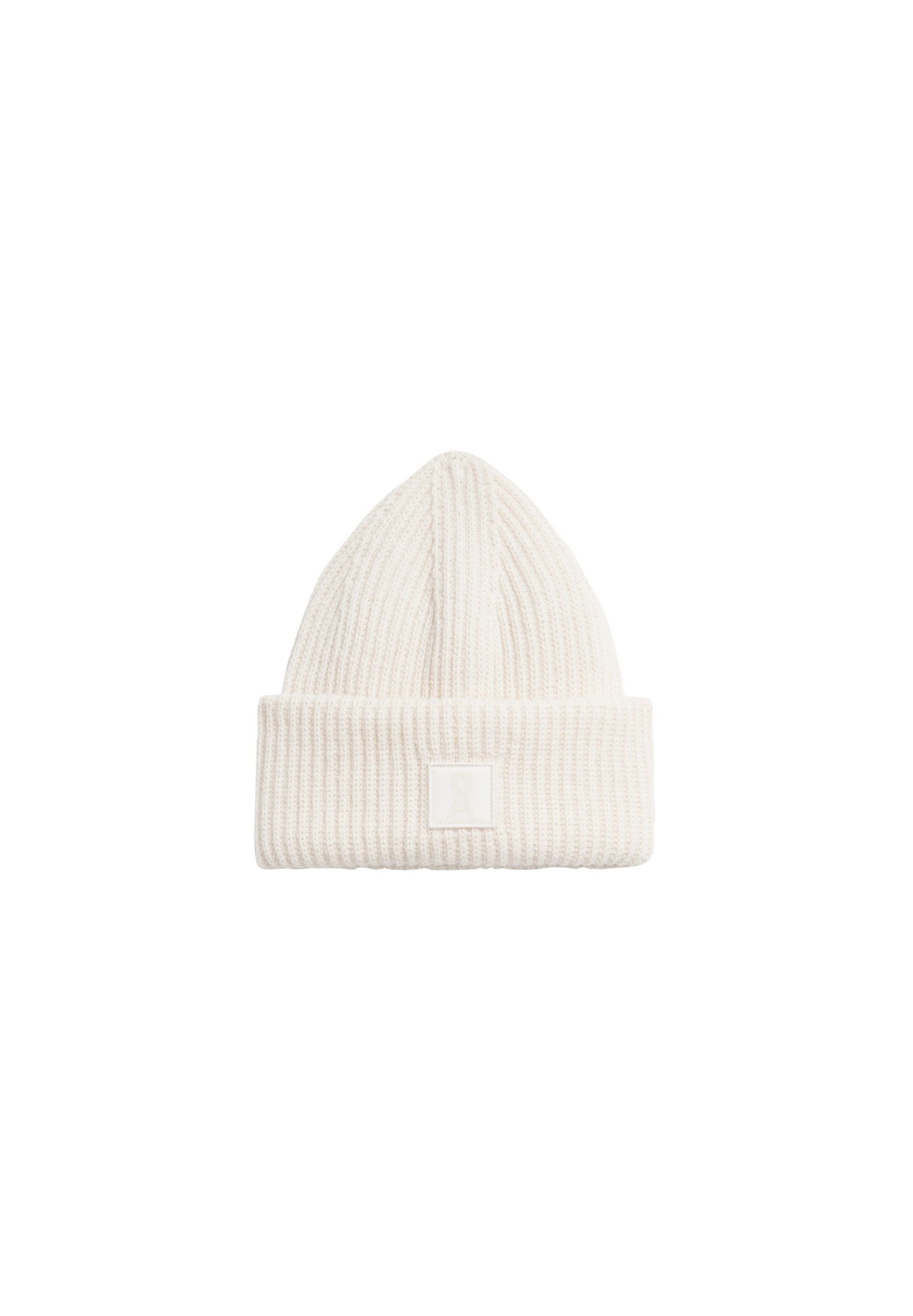 ARMEDANGELS Beanie in Beige: front