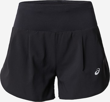 ASICS regular Παντελόνι φόρμας 'Road' σε μαύρο: μπροστά