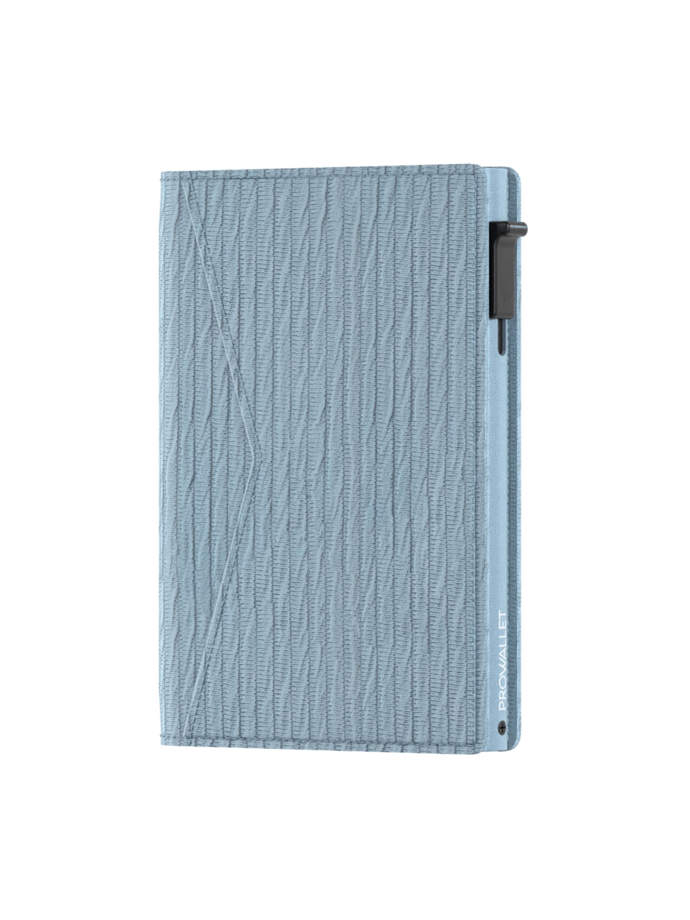 Prowallet Wallet 'Pasjeshouder Slim Ripple' in Blue