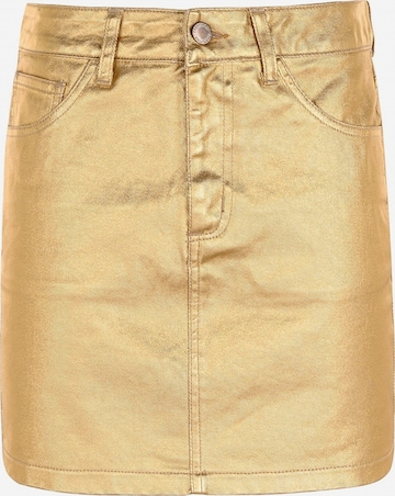 FRESHLIONS Skirt 'Stacy' in Gold: front