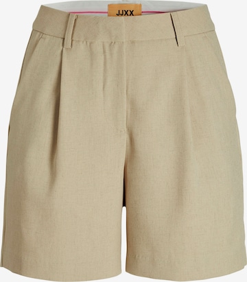 JJXXWide Leg/ Široke nogavice Hlače s naborima 'JXEllis' - siva boja: prednji dio