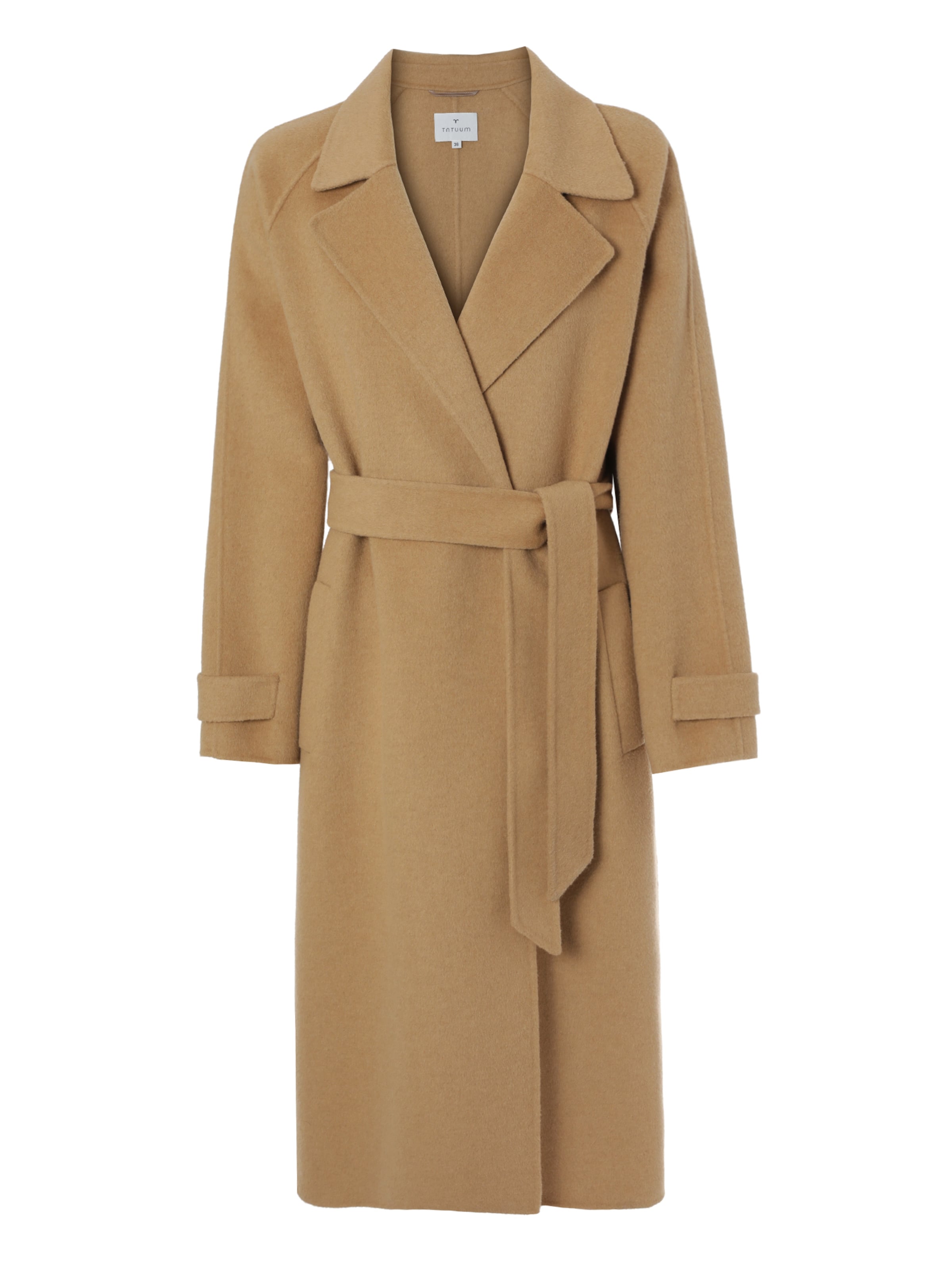 TATUUM - Sobretudo meia-estação 'Letica' em bege: frente