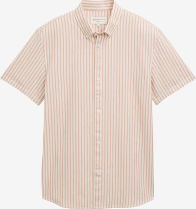 Marškiniai iš TOM TAILOR DENIM, spalva – gelsvai pilka spalva / oranžinė, Prekių apžvalga