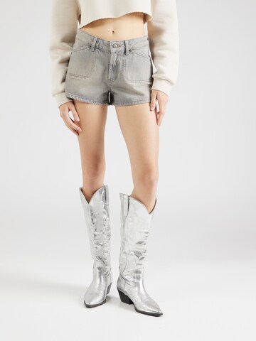 TOPSHOP - Regular Calças de ganga em cinzento: frente