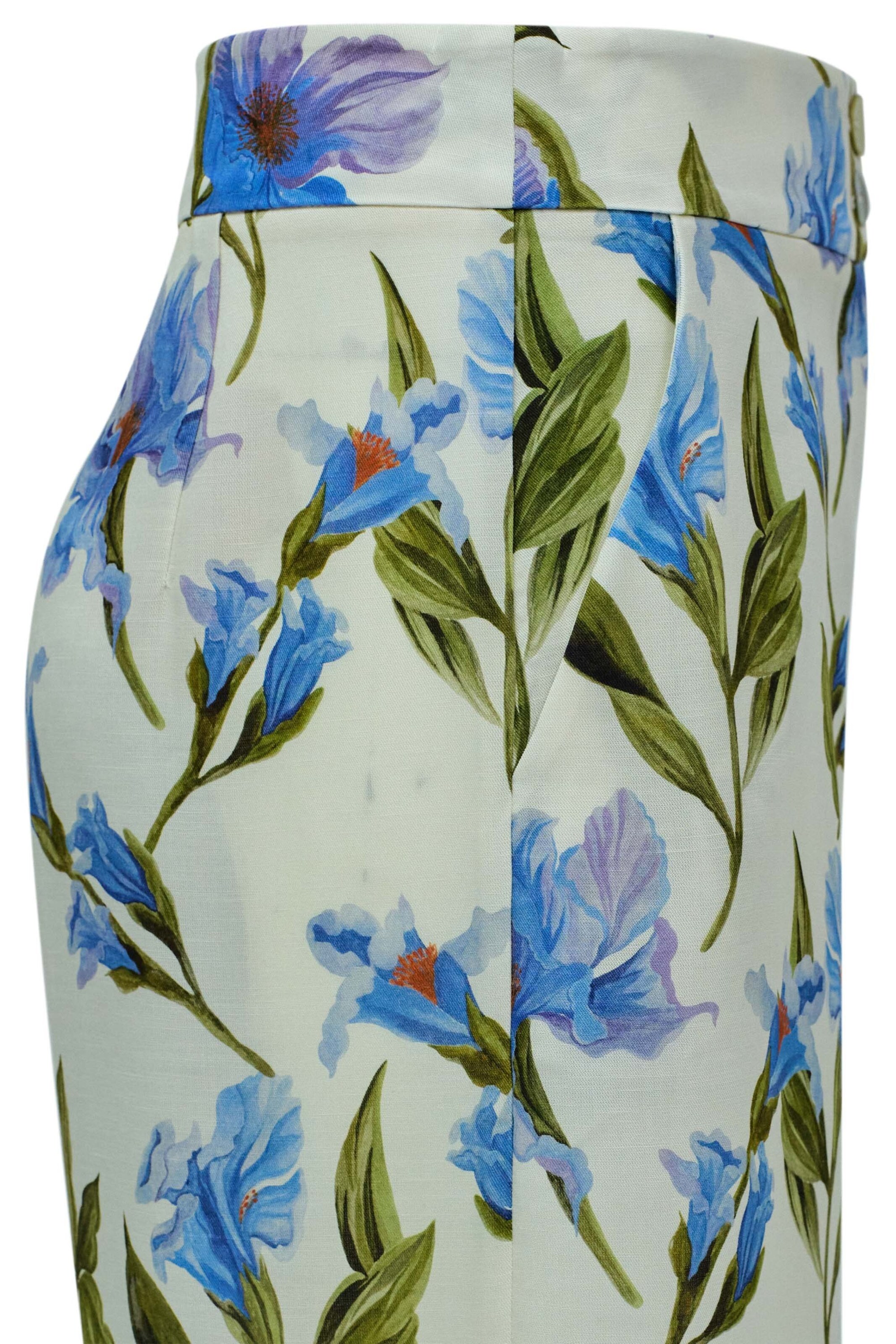 Salsa Jeans Wide leg Broek in Blauw