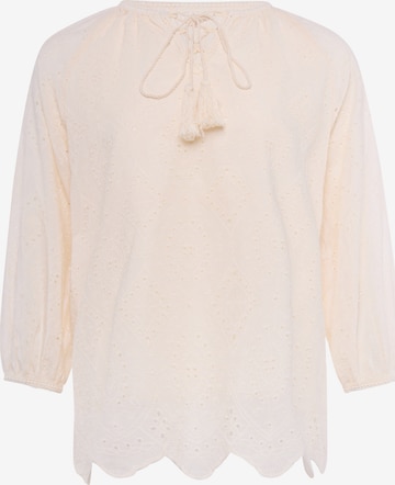 IZIA - Blusa en beige: frente
