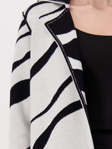 monari Strickmantel in Schwarz