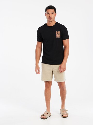 PROTEST Shirt 'PRTVictor' in Black