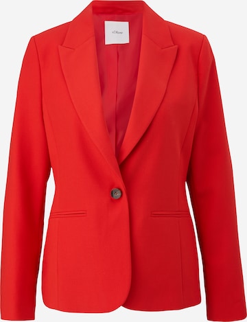 s.Oliver BLACK LABEL Blazer in Rot: predná strana