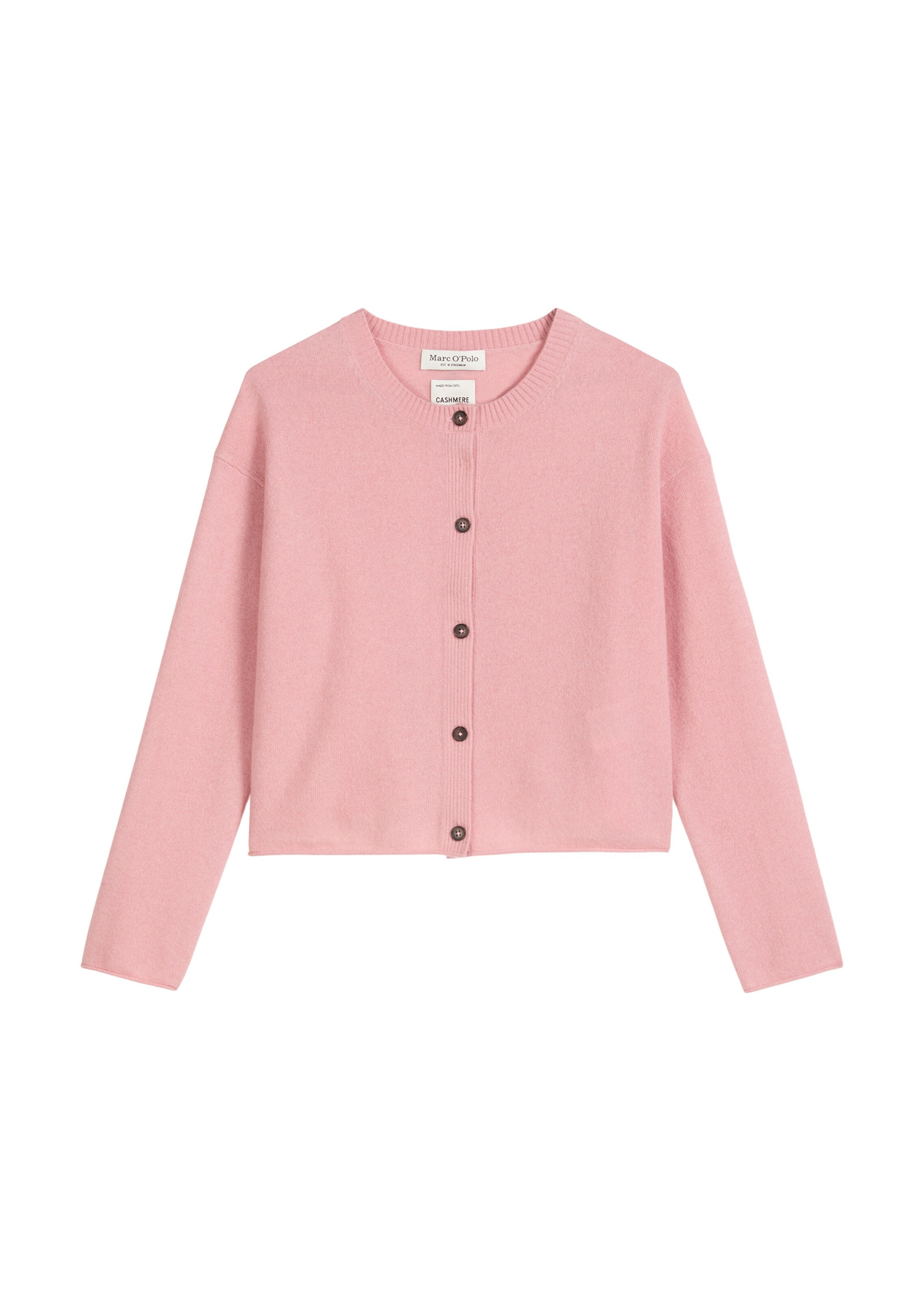 Marc O'Polo Strickjacke in Pink: Vorderseite
