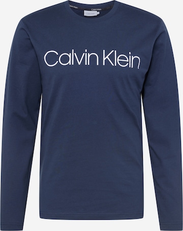 Coupe regular T-Shirt Calvin Klein en bleu : devant