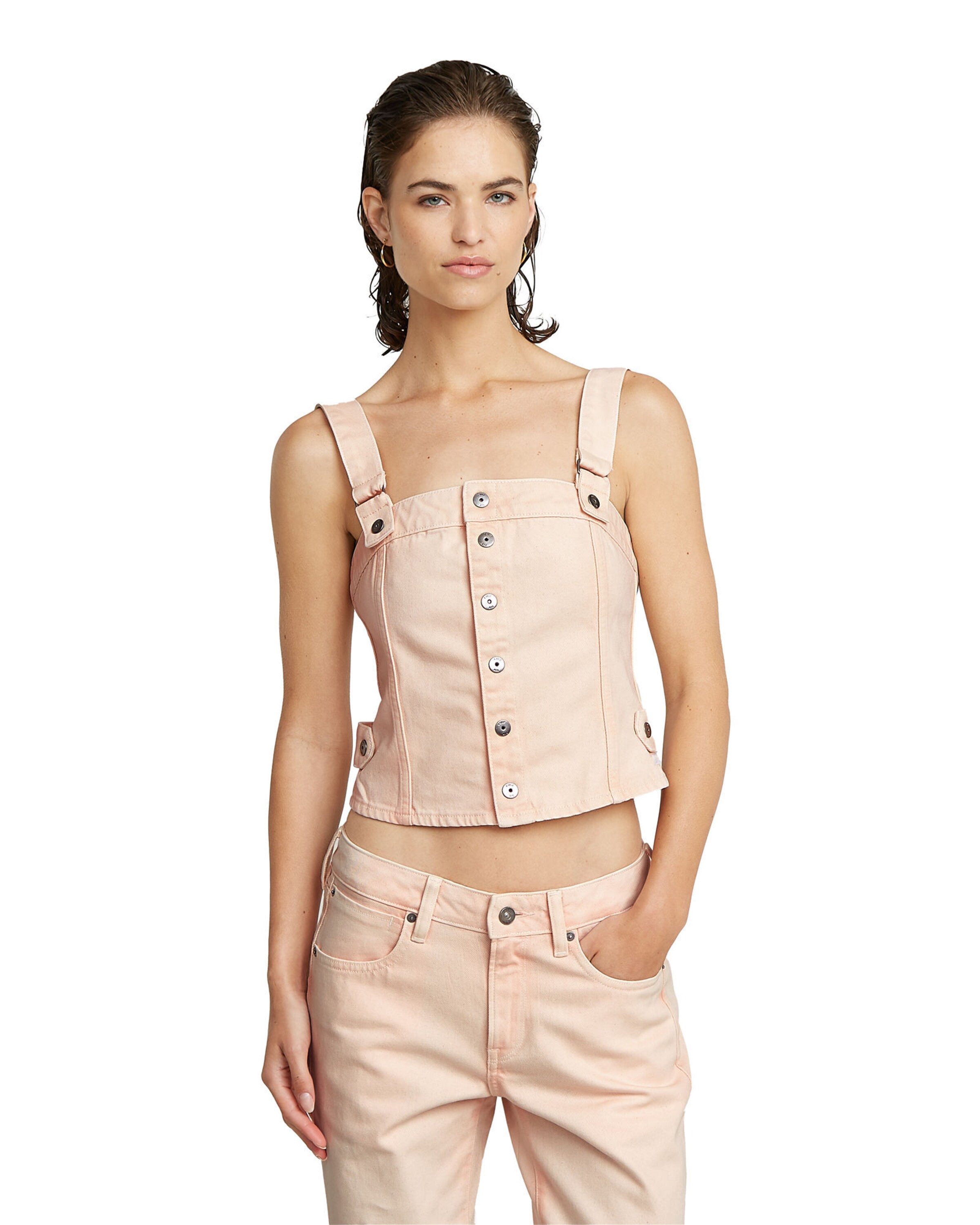 G-STAR Top in Pink: Vorderseite
